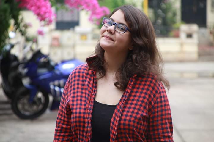 Afreen Bhumgara speaking about rising pollution levels in India